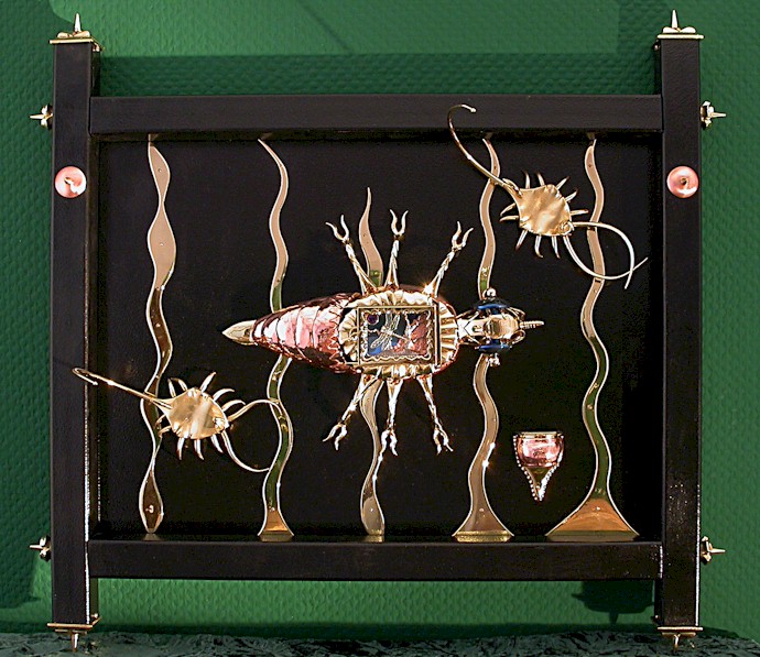 Birth interactive wall Sculpture