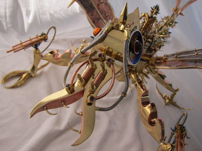 Mandibles of the Dragonfly Fighter