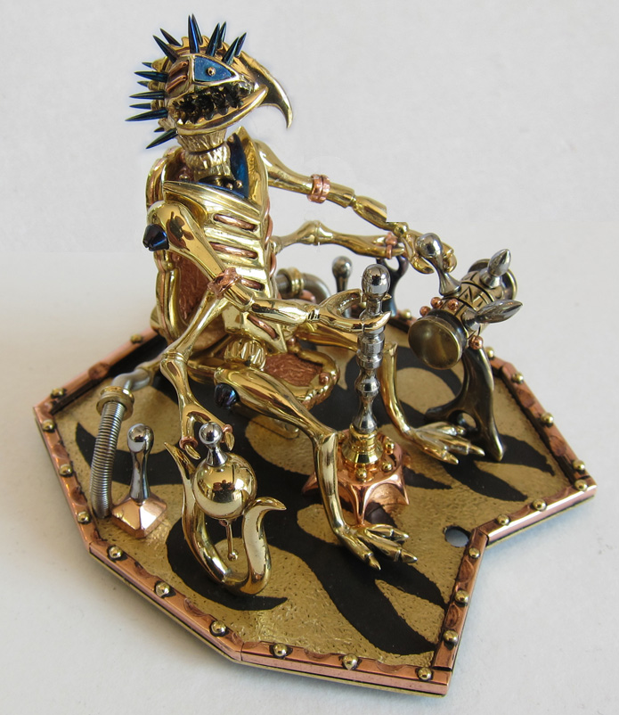 Pilot Controls Dragonfly Fighter