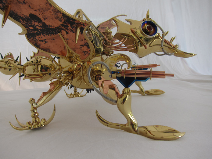 Dragonfly Fighter with Side Guns