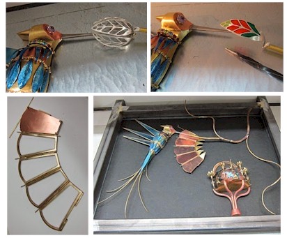 Nest Wall Sculpture - the Flower Design Process